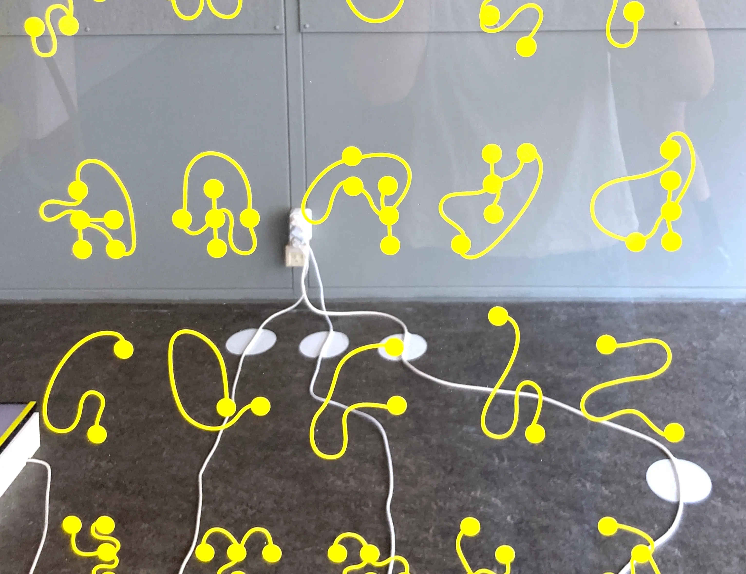 A Network of Dots and Lines