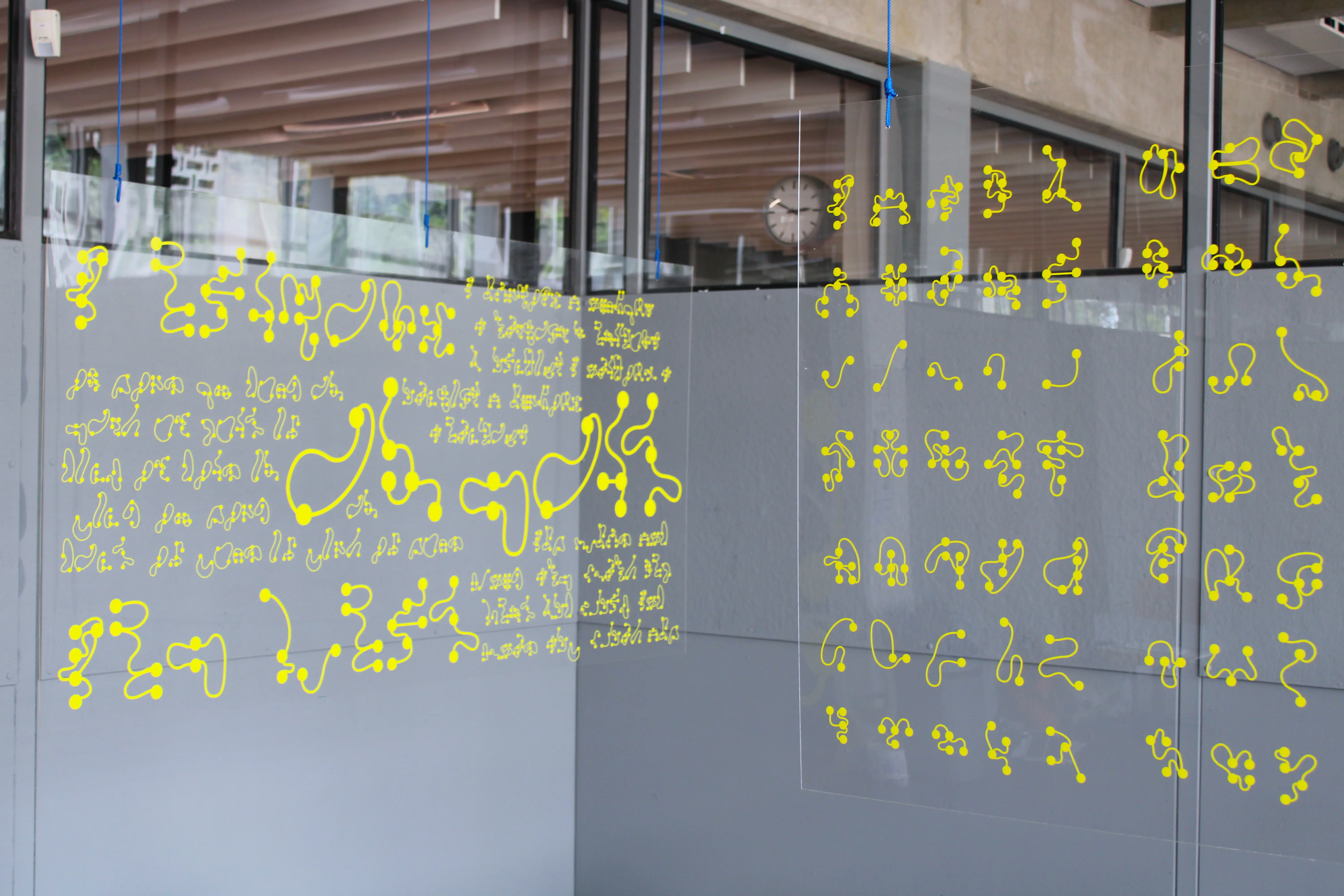 A Network of Dots and Lines